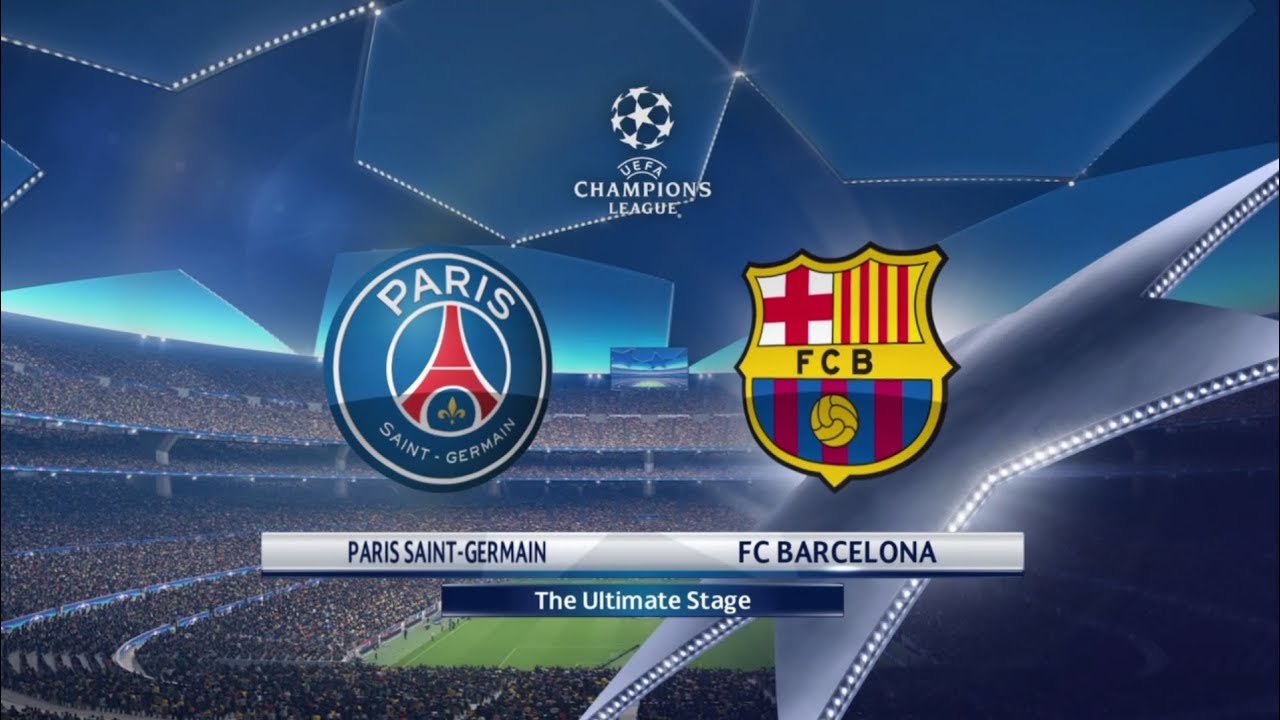 | PES 2018 🔥 Gameplay BARCELONA VS PSG HD |