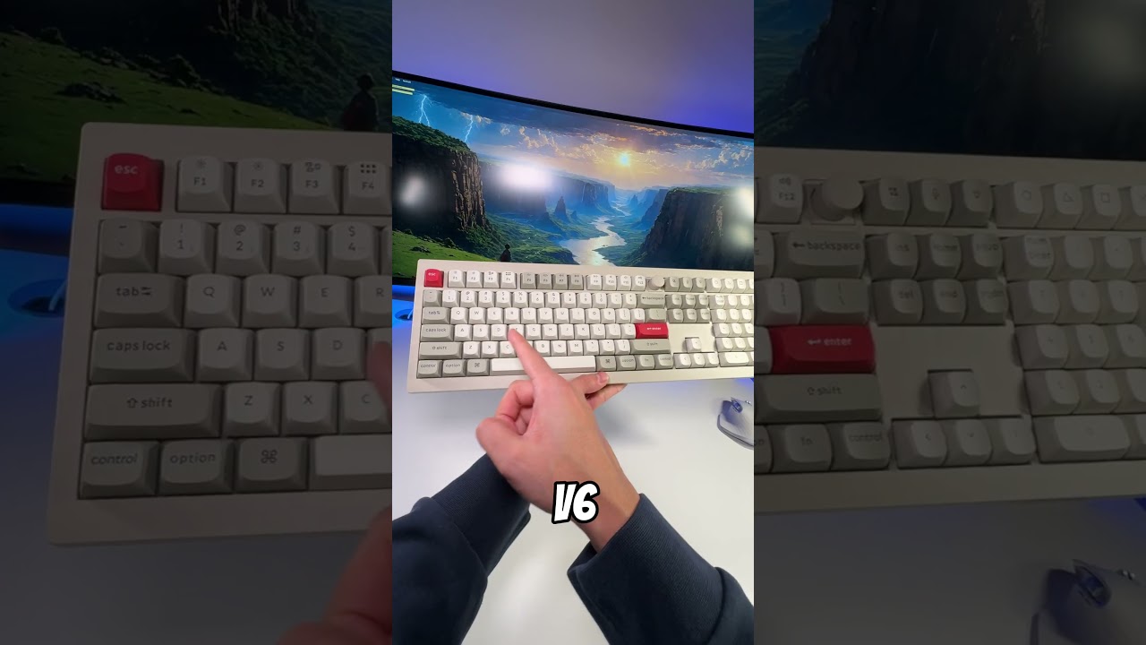 Keychron V6 Max Keyboard Sound Surprise.. 😦 #customkeyboard #mechanicalkeyboard #keyboard #keychron