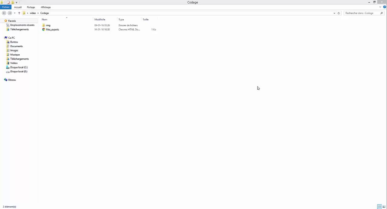 Integrer un fichier css dans une page html