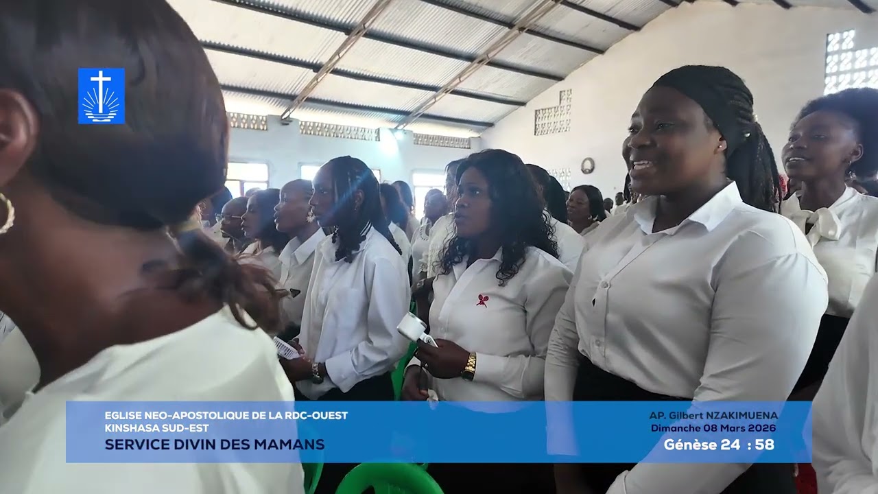 SERVICE DIVIN DE MAMAN (Célébration journée internationale de droit de la femme) 