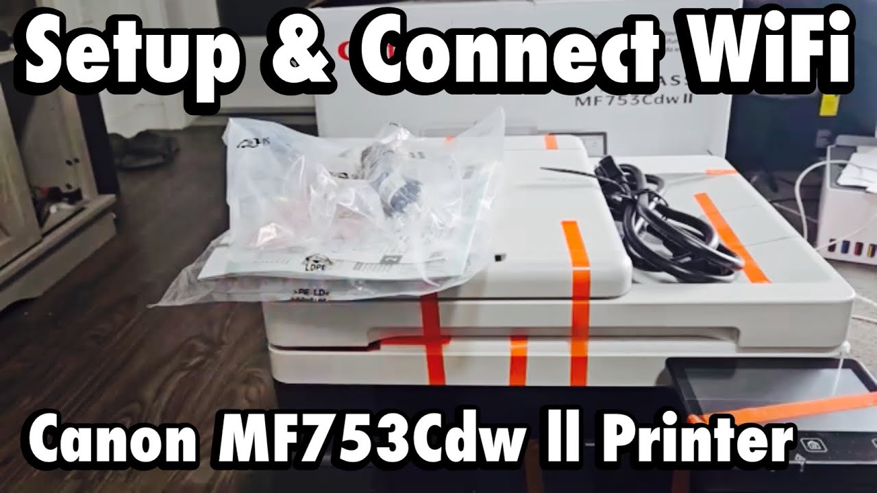 Принтер Canon MF753Cdw II: как настроить и подключиться к Wi-Fi
