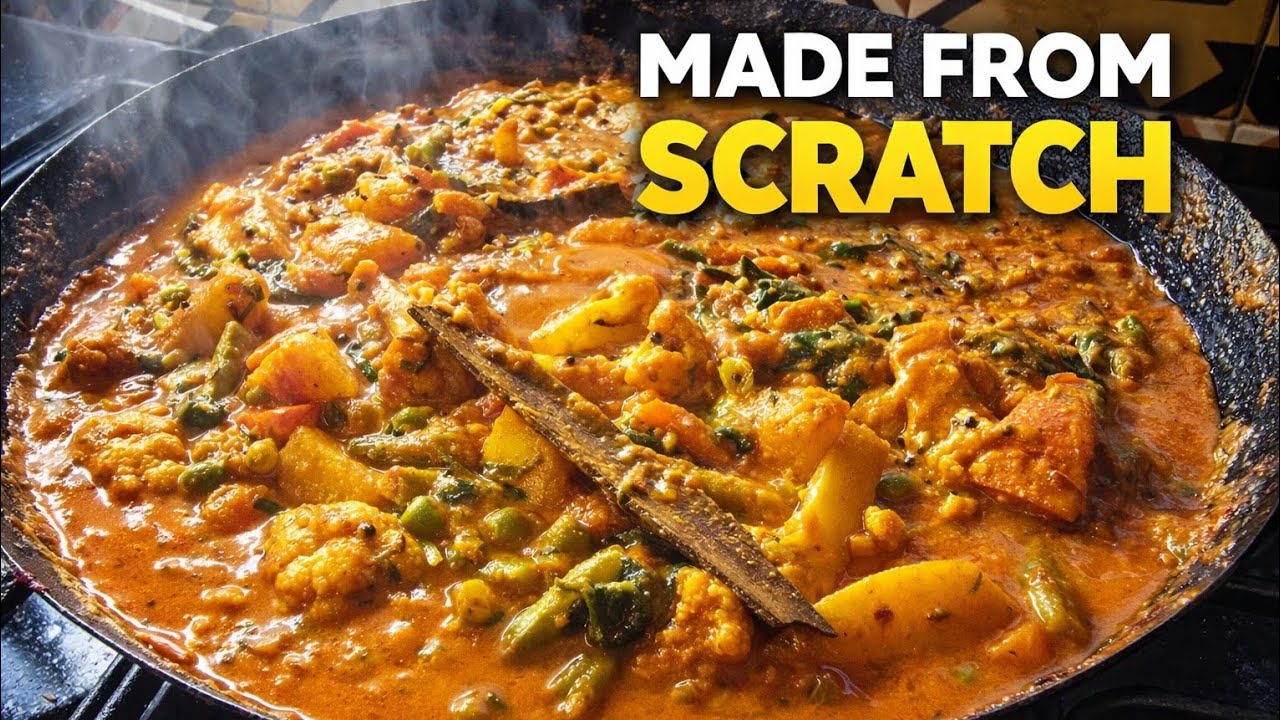 Fool Proof Fresh VEG CURRY - 10 Portions