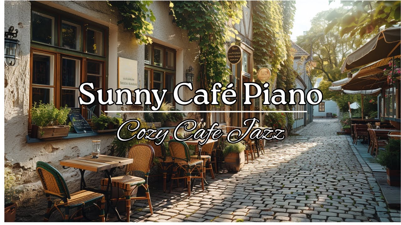 Sunny Cafe Piano ☀️ Calm Focus Music for a Peaceful Day
