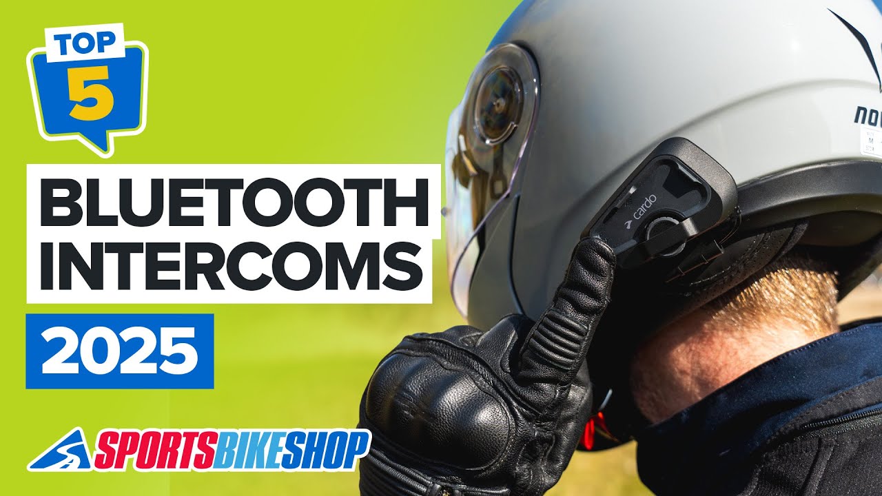 Top 5 Bluetooth-only motorcycle intercoms for 2025 - Sportsbikeshop