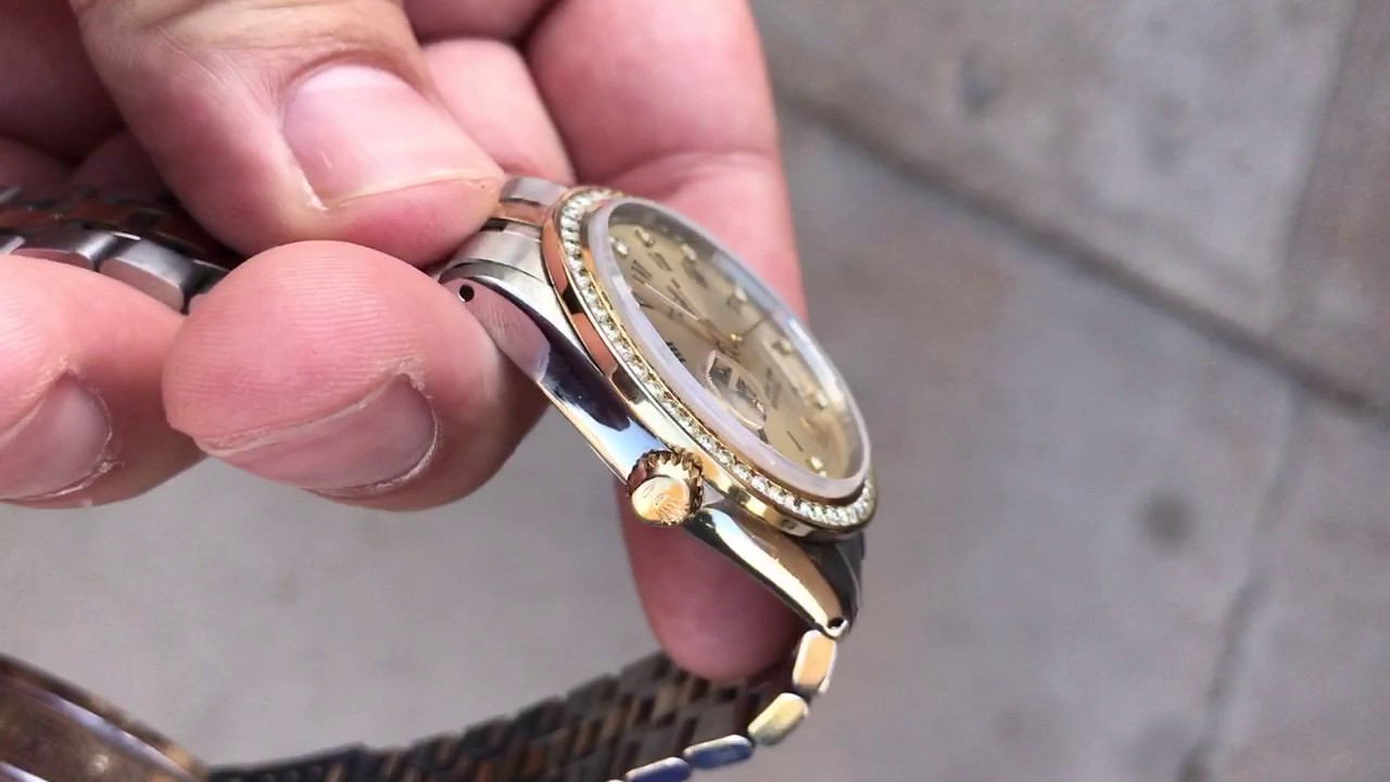 Men's Tudor Prince OysterDate By Rolex 18k gold