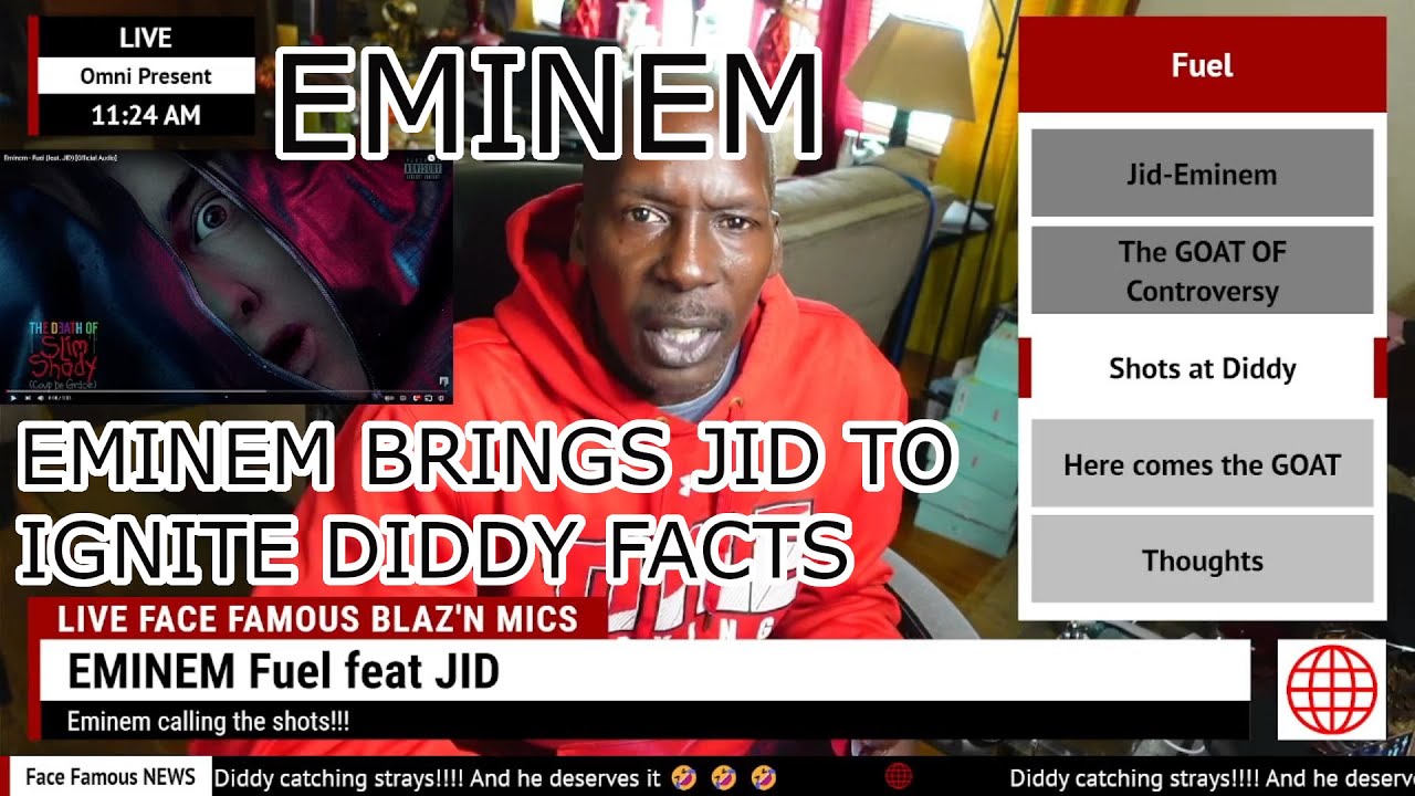 Face Famous Reactions Eminem feat JID FUEL (REACTION)