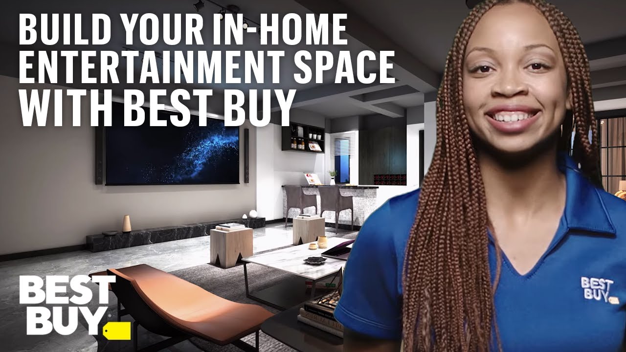 Создайте свою домашнюю развлекательную зону с помощью Best Buy Home.