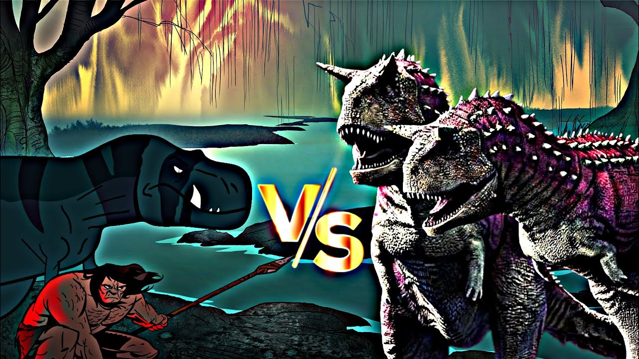 Spear and Fang Vs. Carnotaurs (Disney)