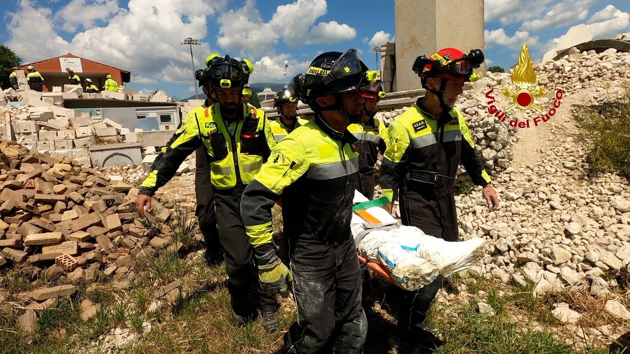 PERUGIA - ADDESTRAMENTO TEAM USAR ABRUZZO, MARCHE E UMBRIA