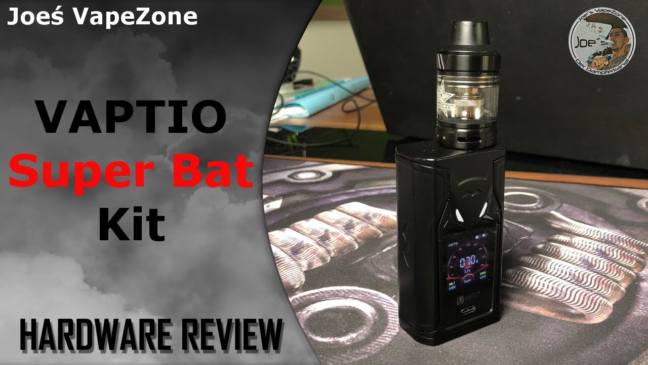 Vaptio Super Bat Kit & Frogman Tank XL REVIEW #JoesVapezone