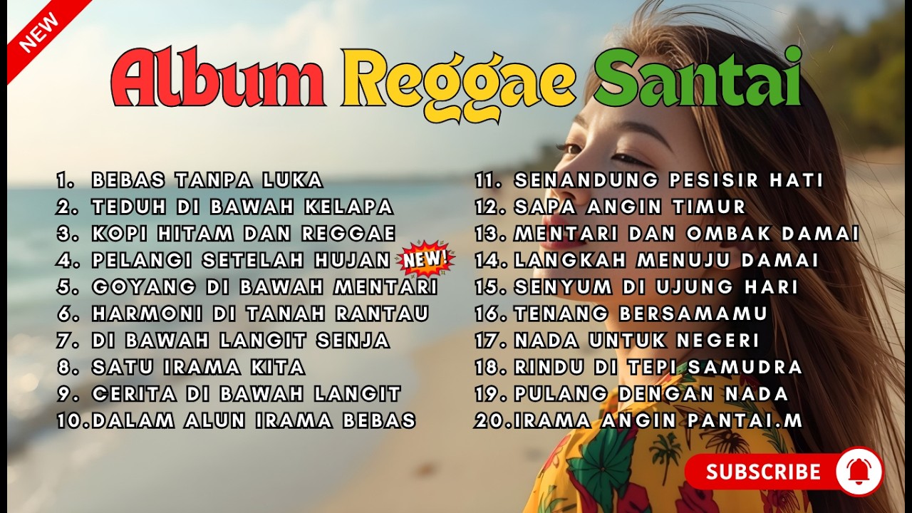 Album Reggae Ombak dan Senja 🌊 | Lagu Pantai Bikin Tenang