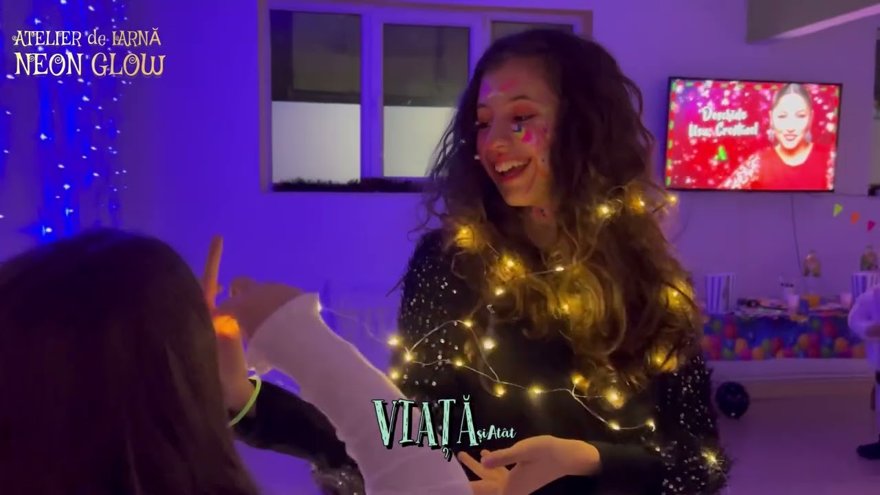 Luminițe și Neon Glow - Atelier de Crăciun nr. 3  Orăștie 2024 Comunitatea ViațășiAt&acirc;t