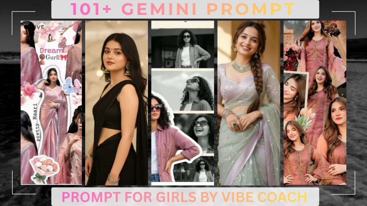 Gemini Prompt For Girls | 101+ Trending #gemini #geminiprompt #geminiai #chatgpt  #forgirls