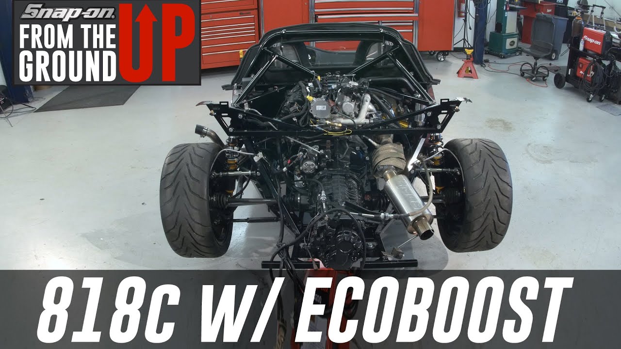 Dropping in the 818C Engine at Factory Five (Part 2)- Snap-on Tools From the Ground Up