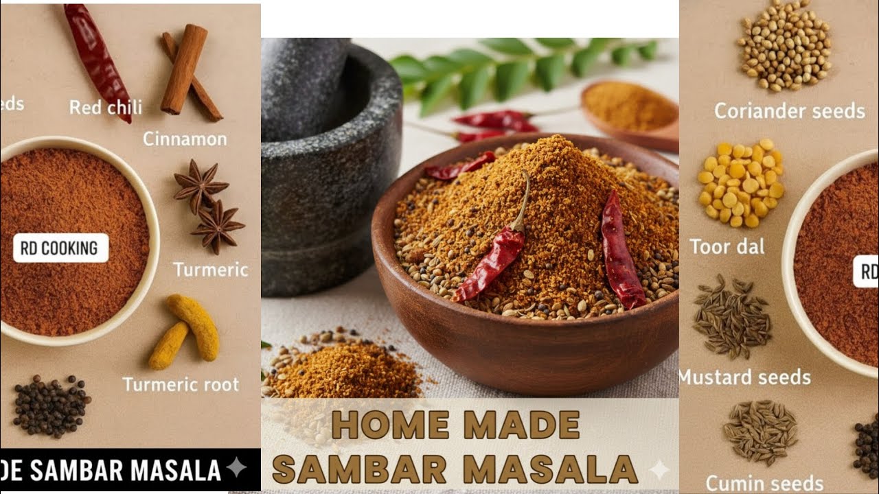 Home made sambar masala 💥#sambarmasalapowder #masalarecipe 