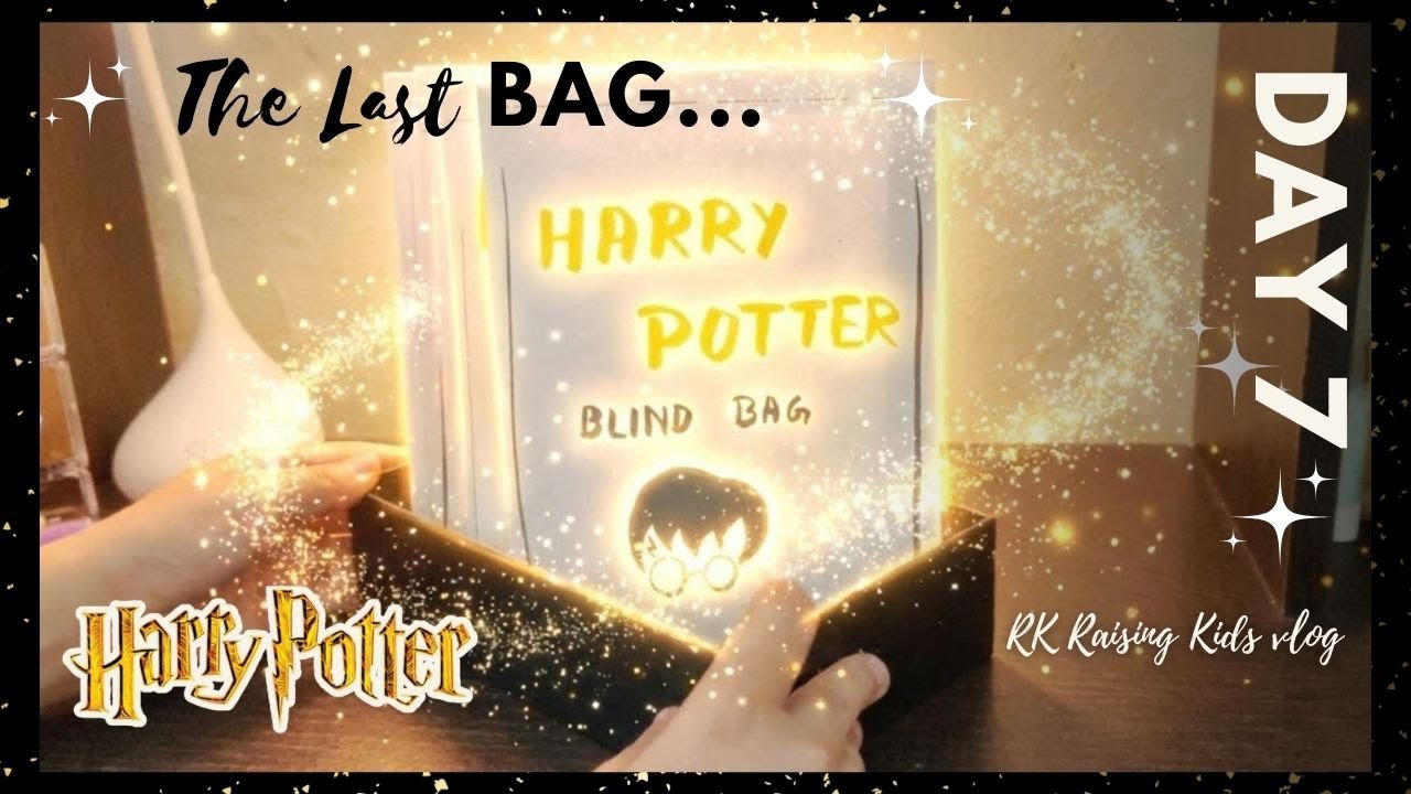 ⚡HARRY POTTER ✨Day 7 of 7: The Last Blind Bag... End of the Series 🥺😭?