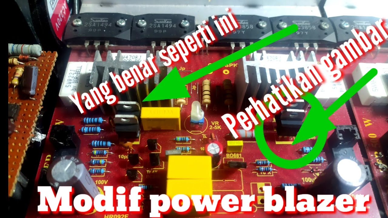 POWER 500 WAT BLAZER BISA JADI 2000 WAT KALAU MAU KRIATIF@dadang ismail Channel
