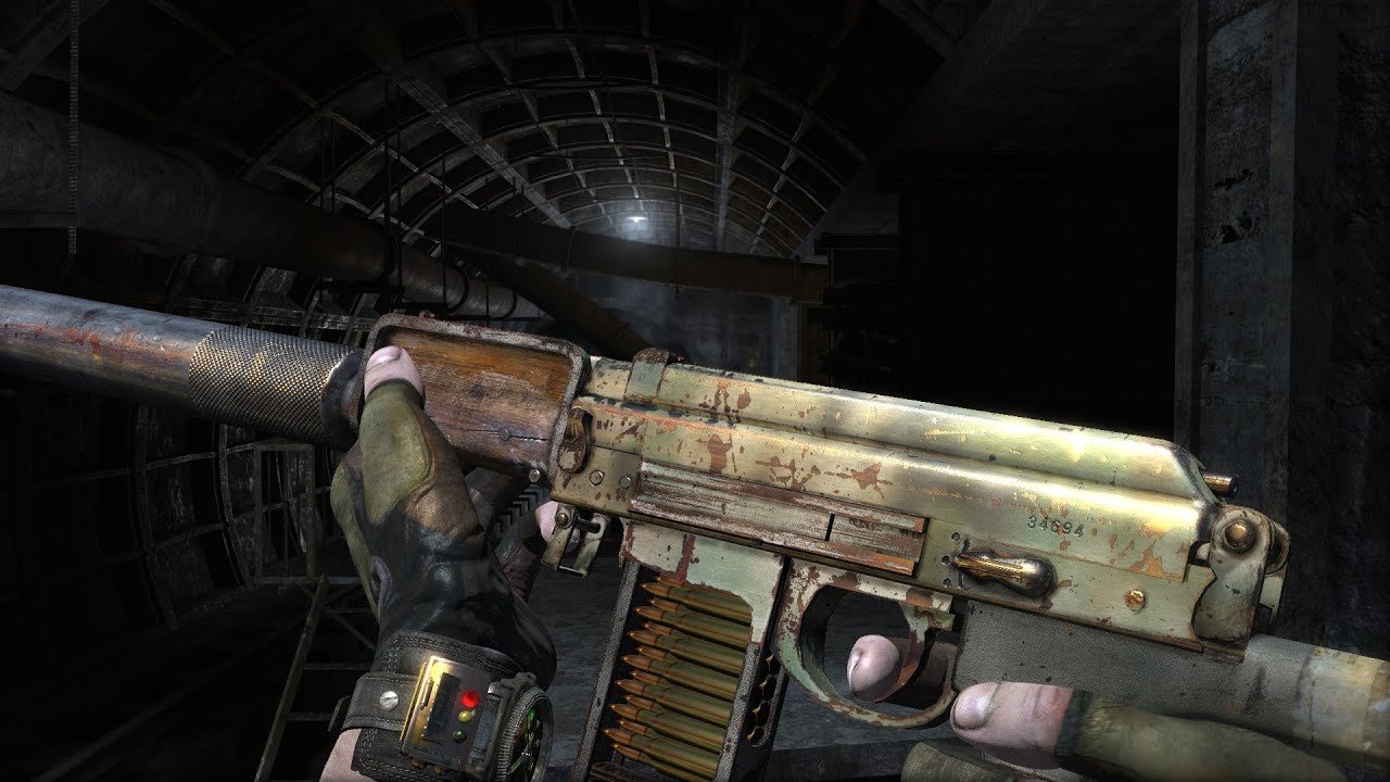 Metro 2033 (Original) All Weapons Showcase.