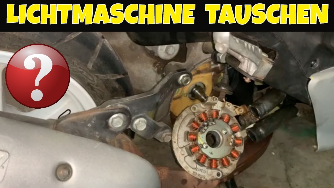 [TUTORIAL] Lichtmaschine beim Minarelli LC Motoren tauschen / Zündung tauschen