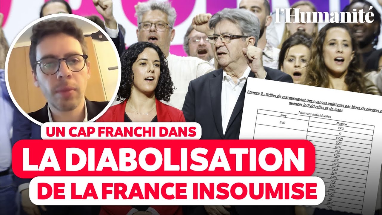 LFI classé à l'extrême gauche : mettre dos à dos les 
