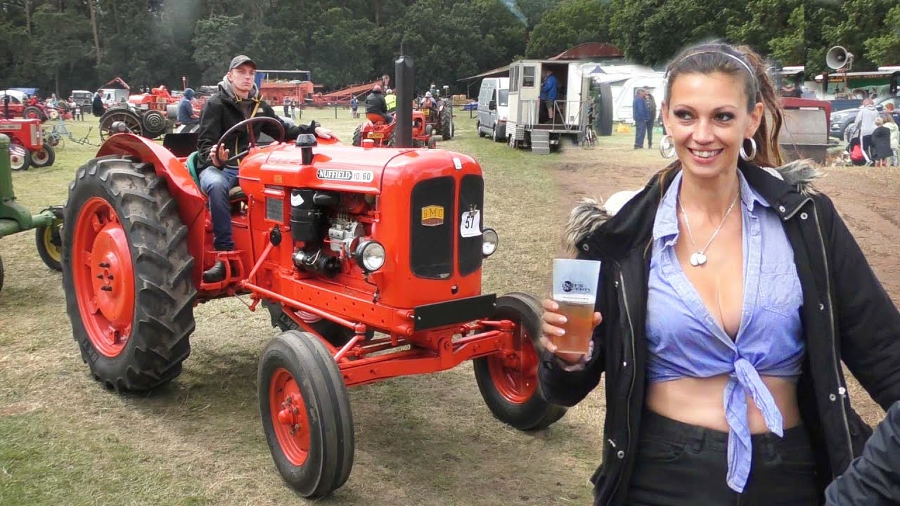 4K weeting steam rally and country fair 2023 tractor show traction