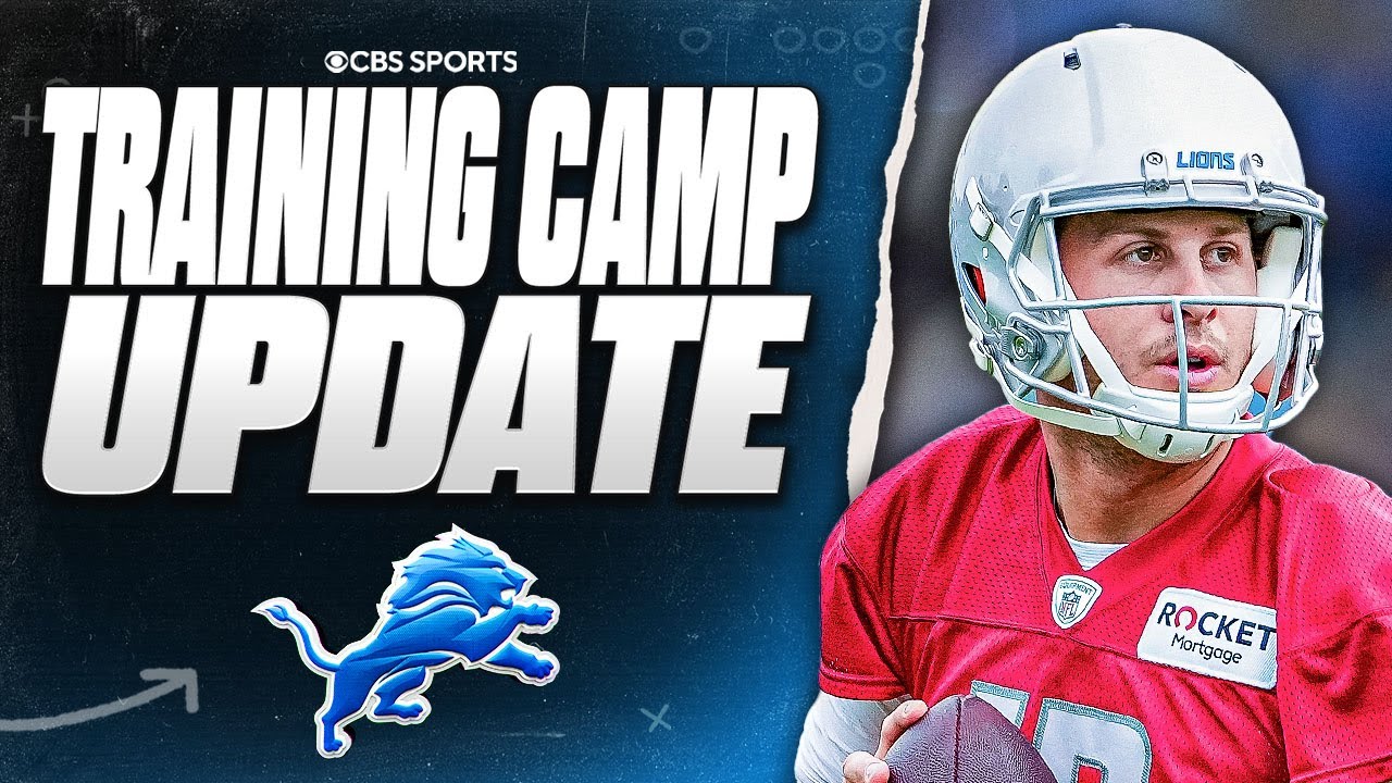 Detroit Lions Training Camp UPDATE: Can the Lions Bounce Back from 2024 Playoff Heartbreak?