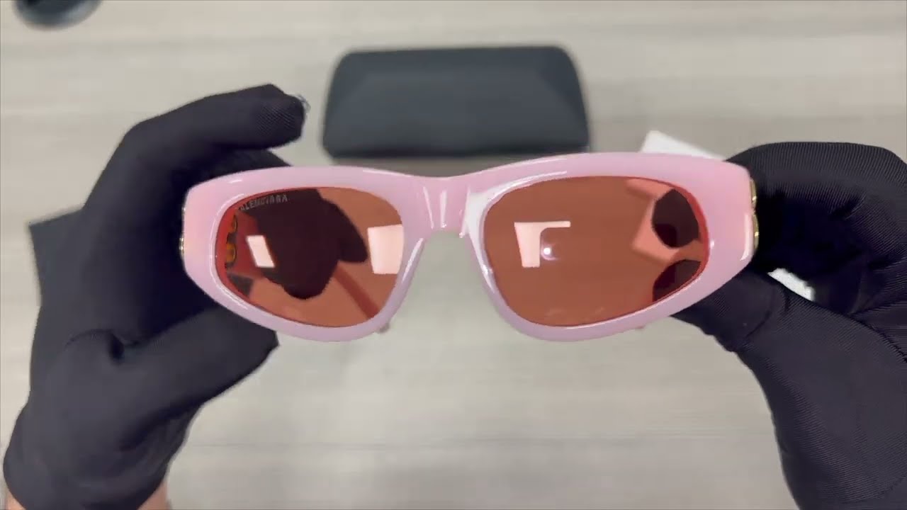 Balenciaga Pink Sunglasses Model BB0095s (003)