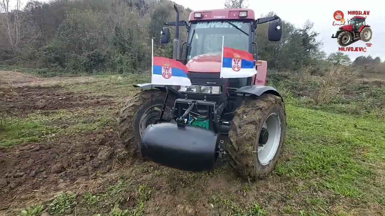 Oranje posle podrivanja sa CASE MX100