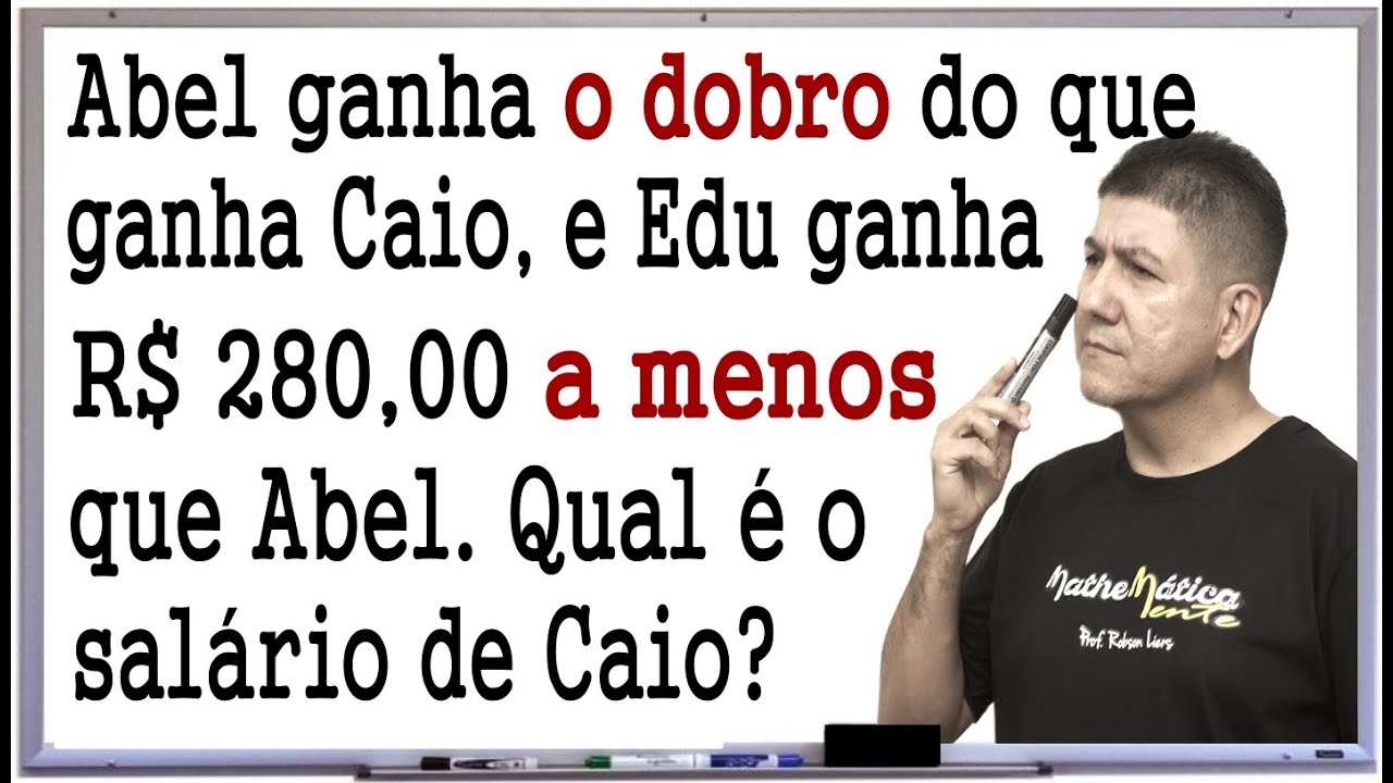 PROBLEMA DE MÉDIA ARITMÉTICA - VUNESP - Prof Robson Liers - Mathematicamente