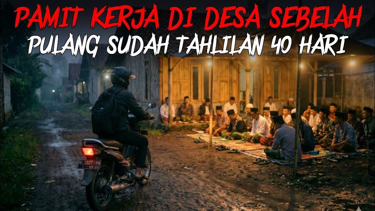 PAMIT KERJA DI DESA SEBELAH SETELAH PULANG MALAH SUDAH TAHLILAN 40 HARI