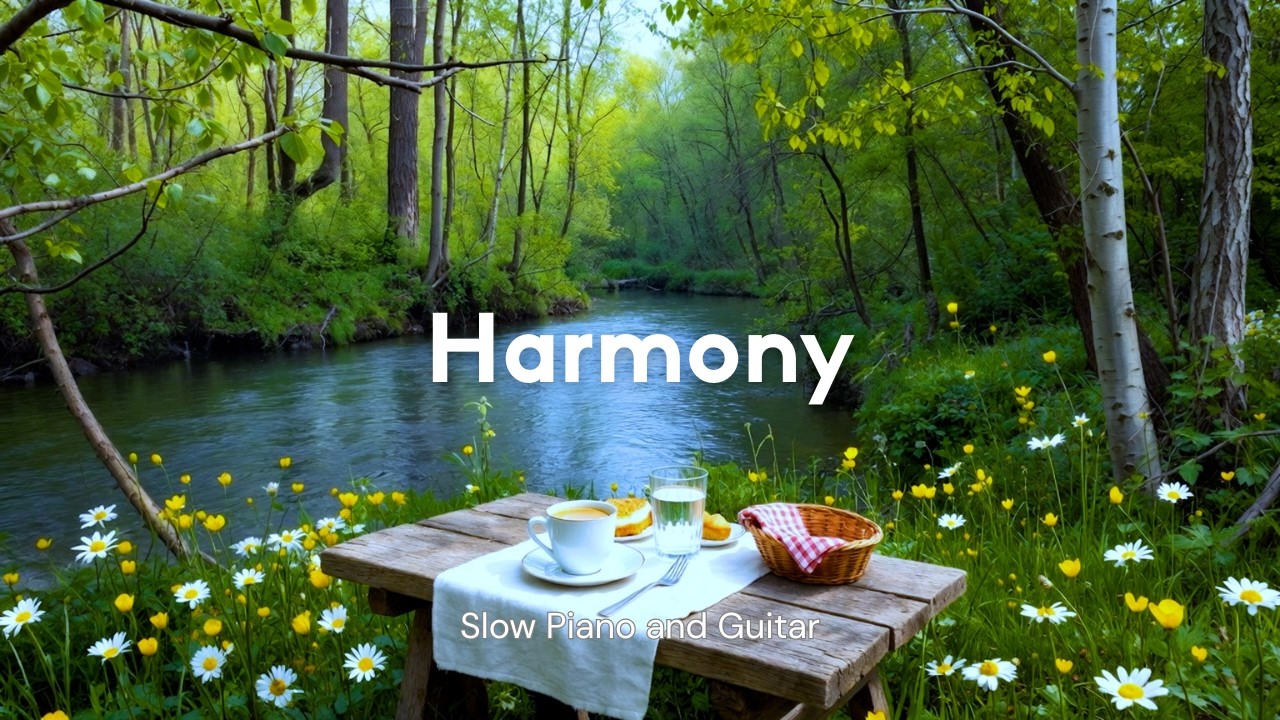 Soothing Focus Music – Relaxing Piano & Guitar for Stress Relief & Anxiety