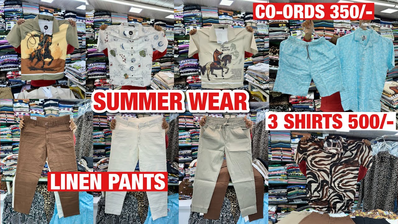 Summer Wear Special | Linen Pants | Half Shirts | Co-ords Set | Half Shirts For Summer | Change Up