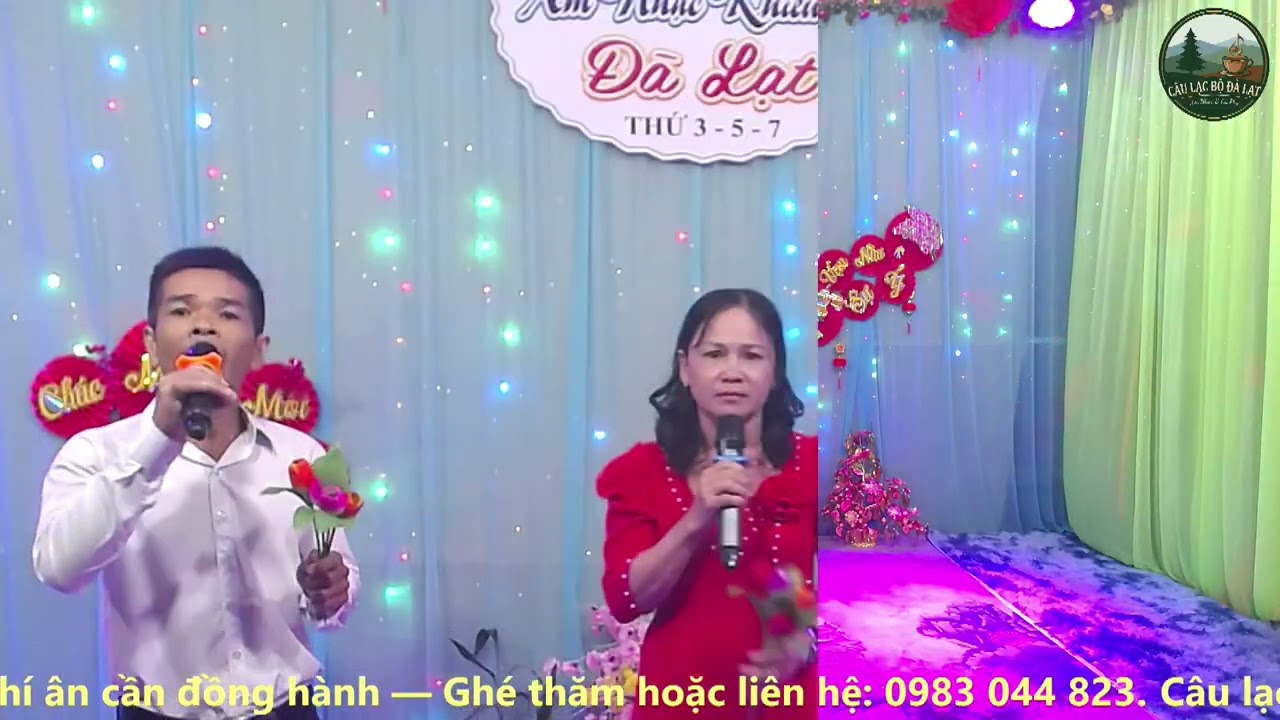 CK - TÌNH DẠI KHỜ / ANH NGỌC & CHI HOA SONG CA TẠI CLB CÀ PHÊ DALAT 24-2-2026