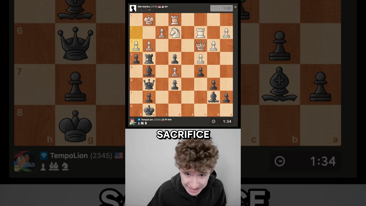DON&rsquo;T MESS WITH THE LION 🦁 #chess #chessgrandmaster #chessmaster #gothamchess #magnuscarlsen