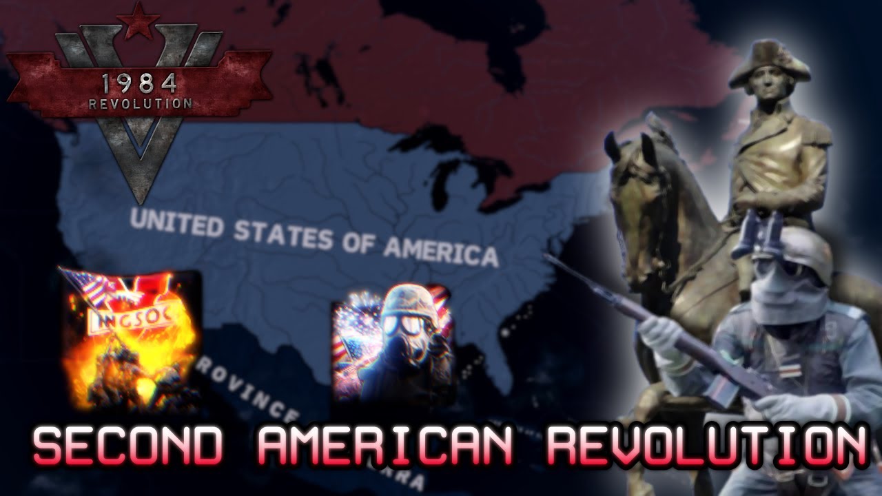 Second American Revolution - Hearts of Iron 4 1984 Revolution USA