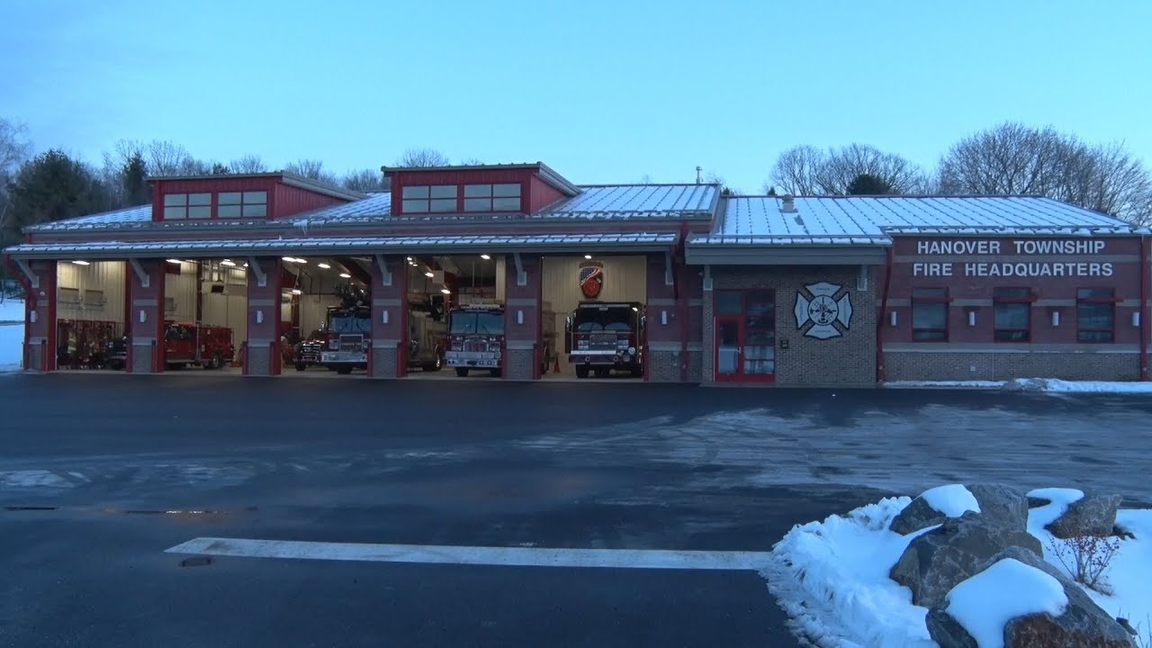 Hanover Township,PA Fire Department New Firehouse Dedication 1/20/18