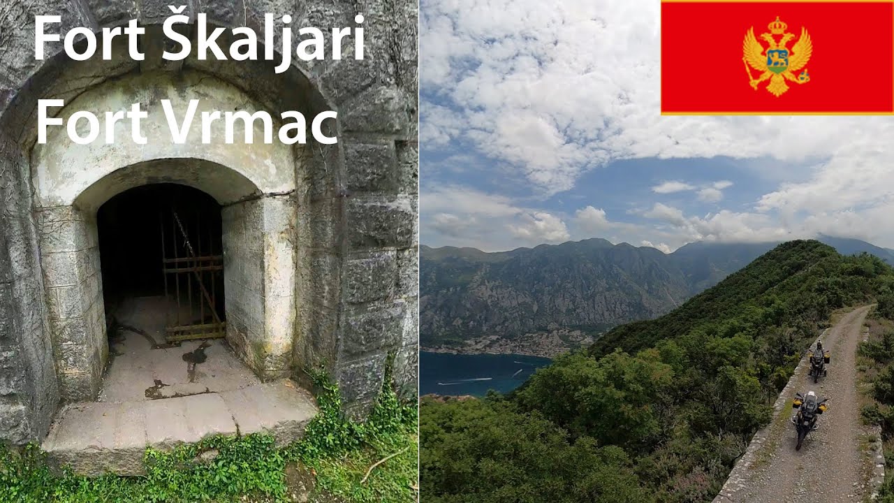 #Montenegro Motorradtour 50% Schotterstra&szlig;e | Kotor -Fort &Scaron;kaljari Fort Vrmac