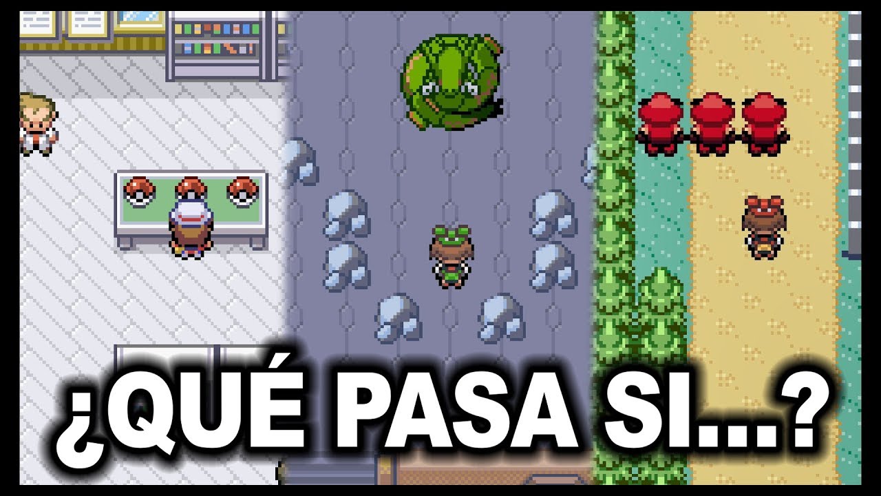 ¿QUÉ PASA SI TE SALTAS EVENTOS IMPORTANTES EN POKÉMON RUBÍ, ZAFIRO, ROJO FUEGO Y ESMERALDA? MP1