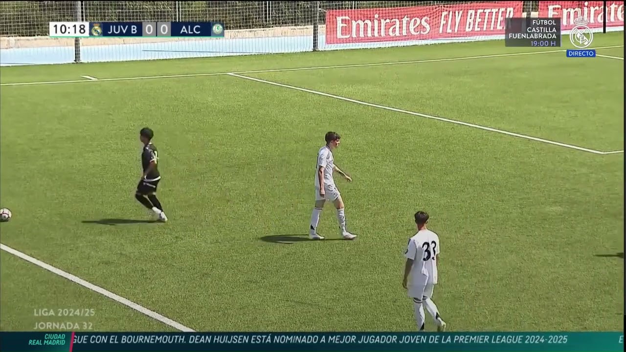 Real Madrid Juvenil B - R.C. Alcobendas (División Nacional 2024-2025)
