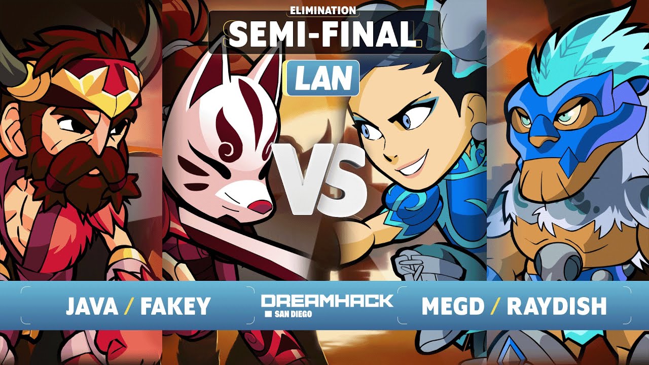 Java & Fakey vs Megd & Raydish - Elimination Semi-Final - Dreamhack San Diego 2023 - LAN 2v2
