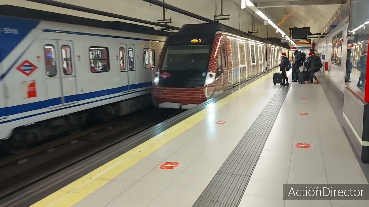 Metro de Madrid:Circulaciones Diciembre de 2021