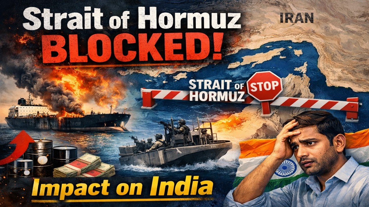 Strait of Hormuz BLOCKED: Why Petrol Prices Could Hit ₹120 in India! 🇮🇳⛽