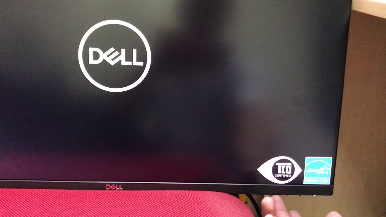 Video   DELL P2719H    2DW5MS2   LCD show lock on screen, can not run LCD test
