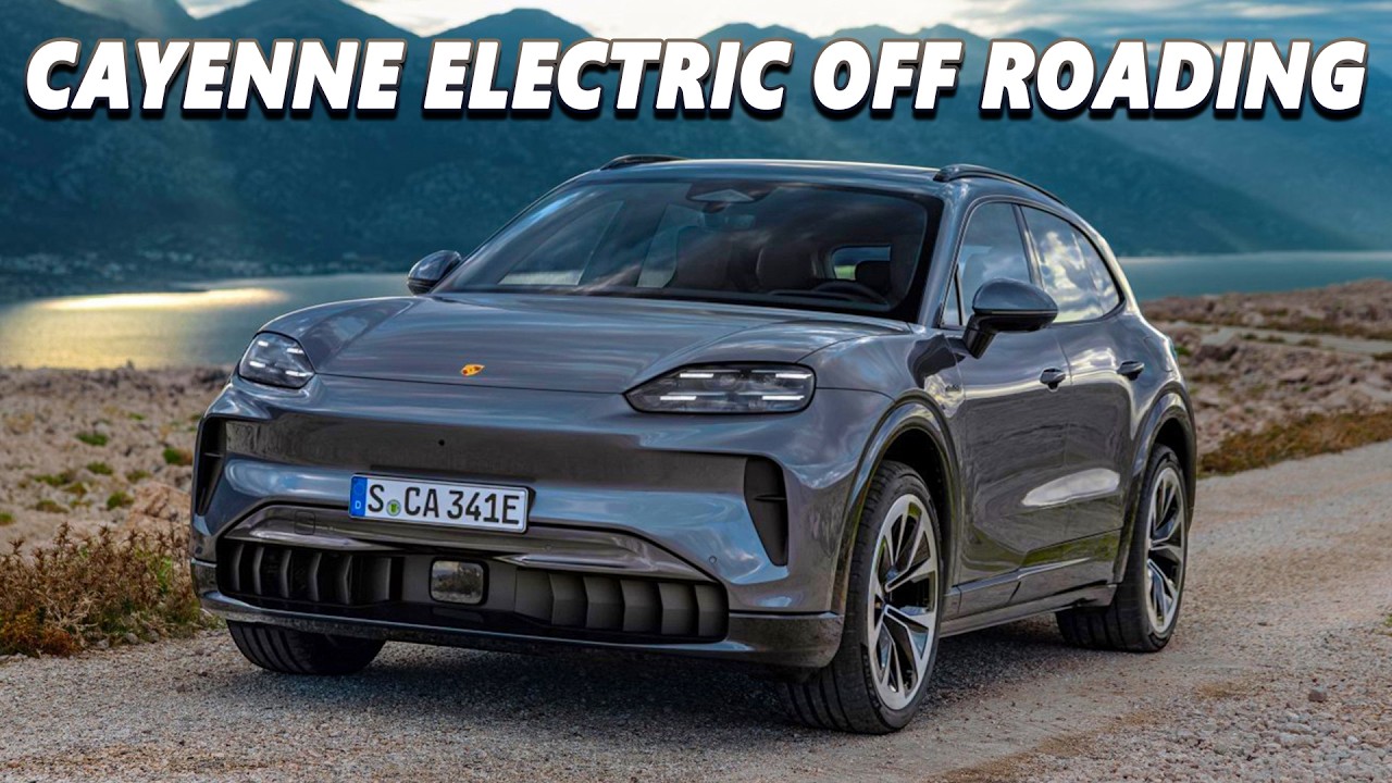 Electric Cayenne Off-Roading Like a Monster! Porsche Did It Again