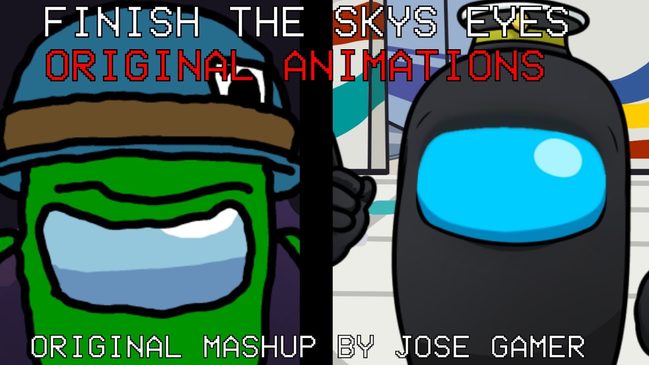 Kyle Allen Music² | Finish The Skys Eyes ORIGINAL ANIMATIONS (Orginal Mashup by Jose Gamer)