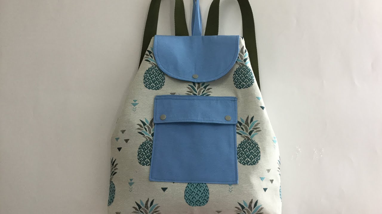 Coudre un sac à dos pour adulte - Tuto Couture Madalena