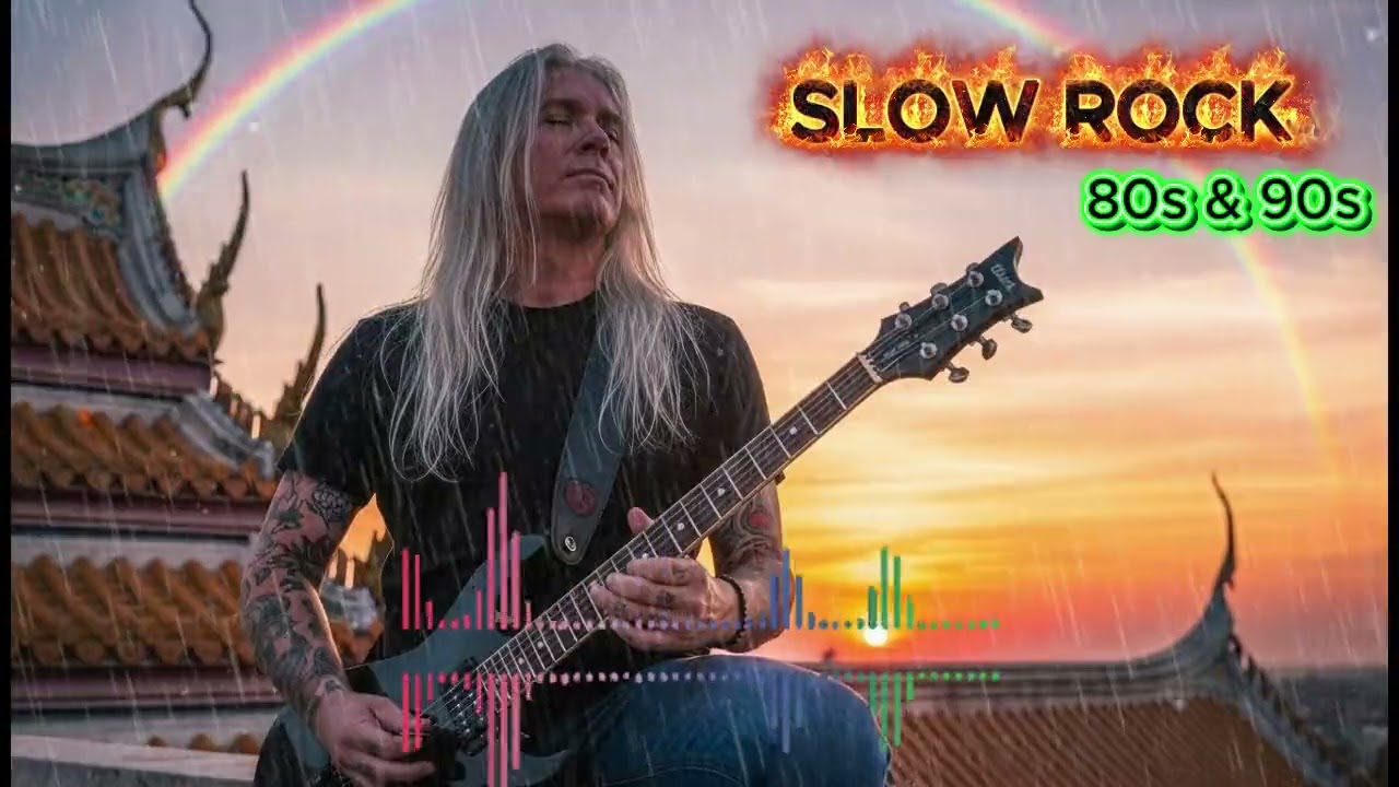 80s & 90s Slow Rock Songs 🎶| Emotional Classic Rock for Driving & Relaxing