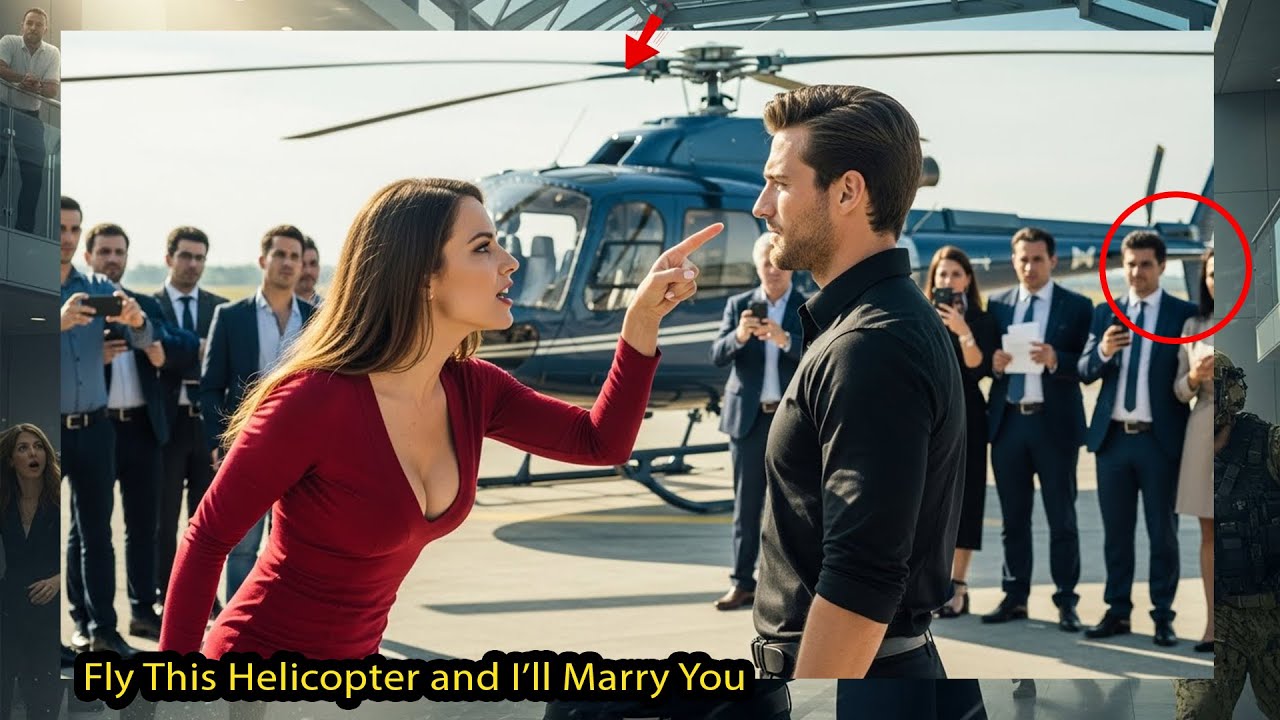 “Fly This Helicopter and I’ll Marry You” — The CEO Mocked Him, Then Froze