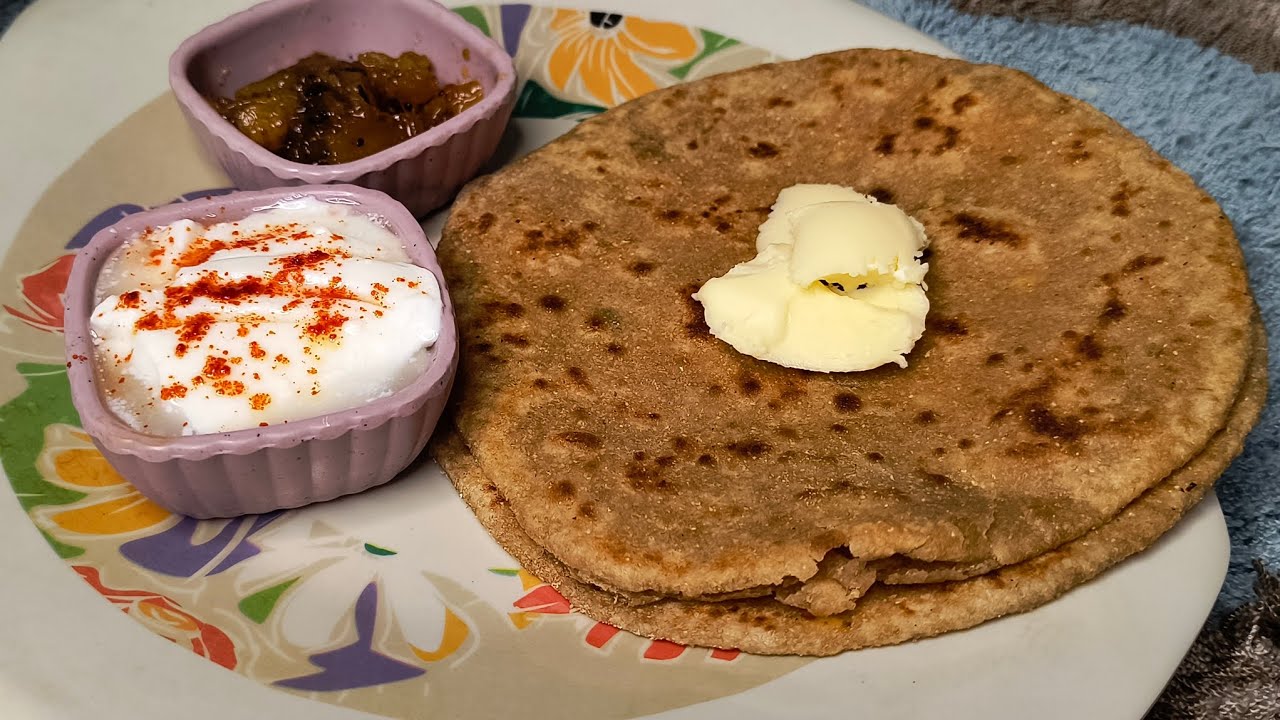 Paneer & Onion Pratha Recipe || Breakfast Recipe || Lunchbox Recipe for Kids & Adults || 