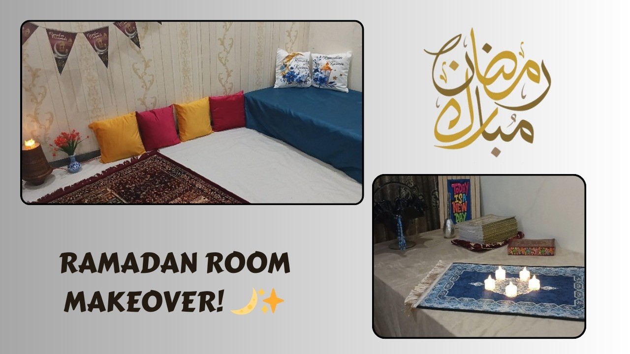Ramadan decoration | Ramadan room makeover idea | Home and Motivation